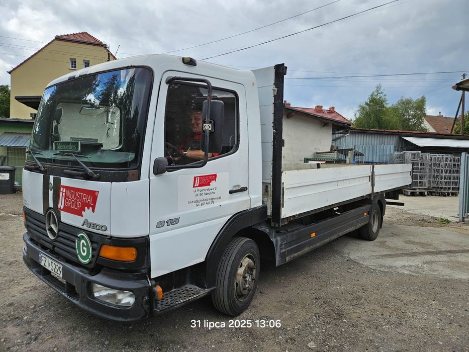 Mercedes atego  dużo nowych części, uszkodzony silnik