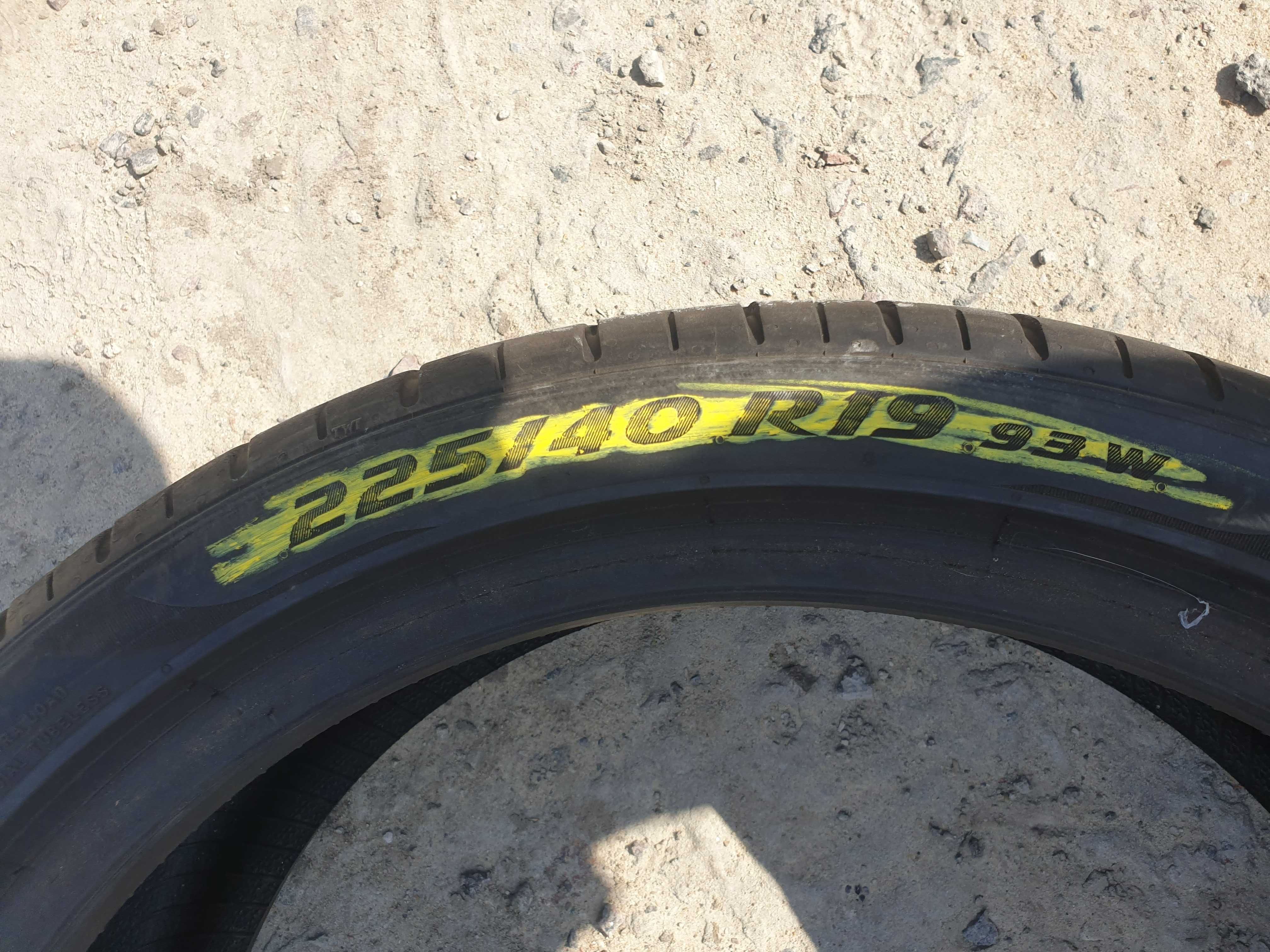 C020 Шини 2шт 225/40 R19 93W Pirelli P Zero TM.