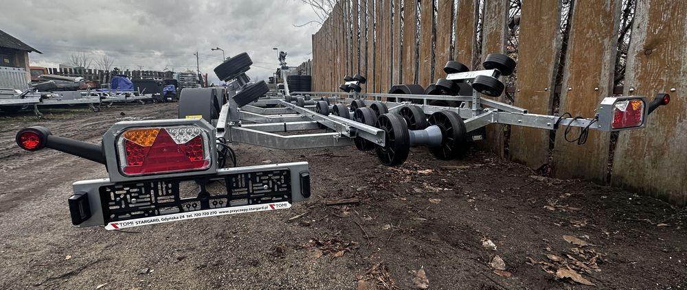 Przyczepa pod jacht łódź do 7m Lorries PP20 MOCNA RATY 2000DMC DOSTAWA
