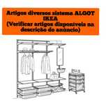 Prateleiras algot IKEA metal perfuradas sapateira,