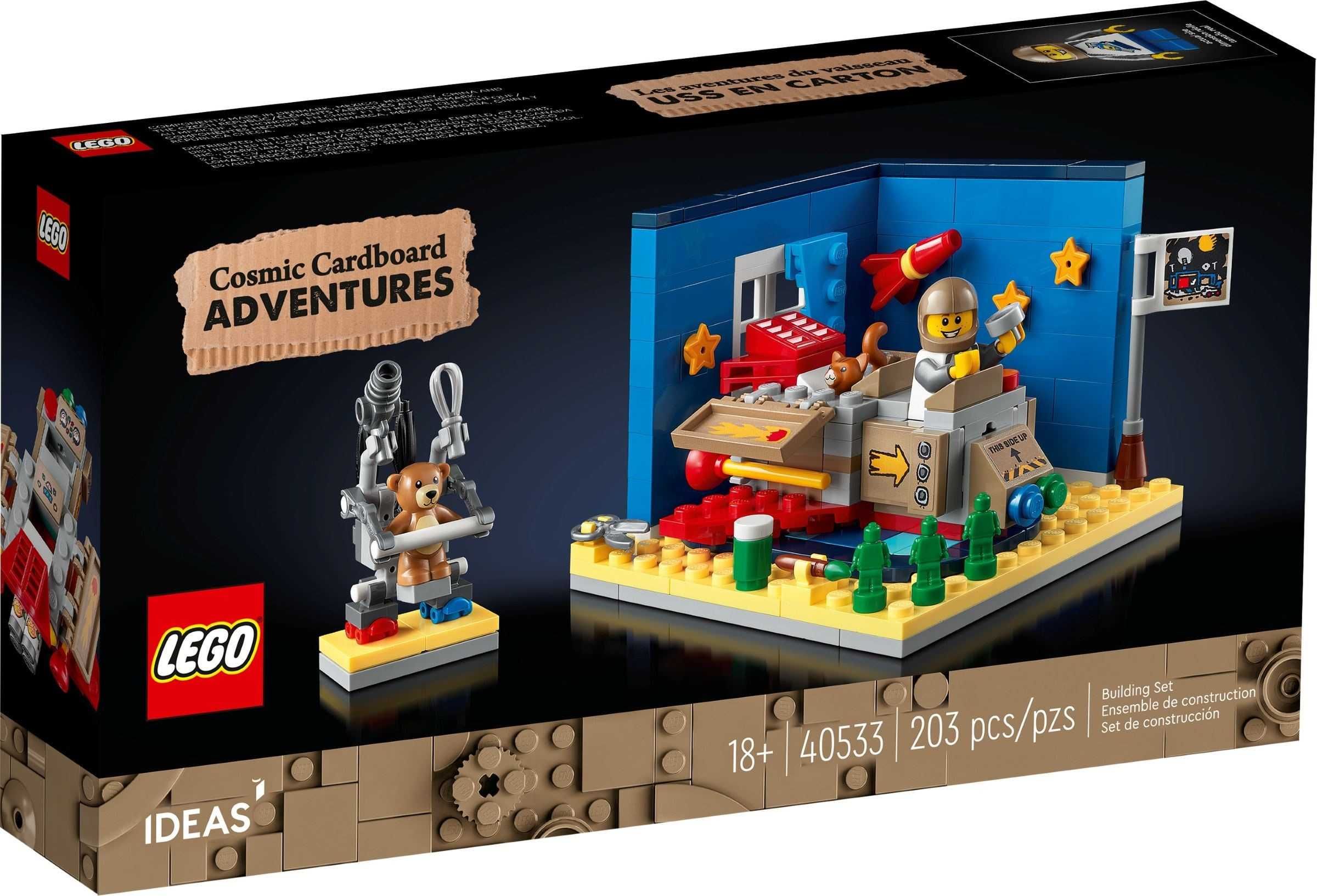 Lego 40533 - Przygody statku USS Cardboard