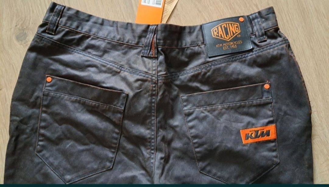 KTM spodnie jeans codzienne jeansowe 36/34