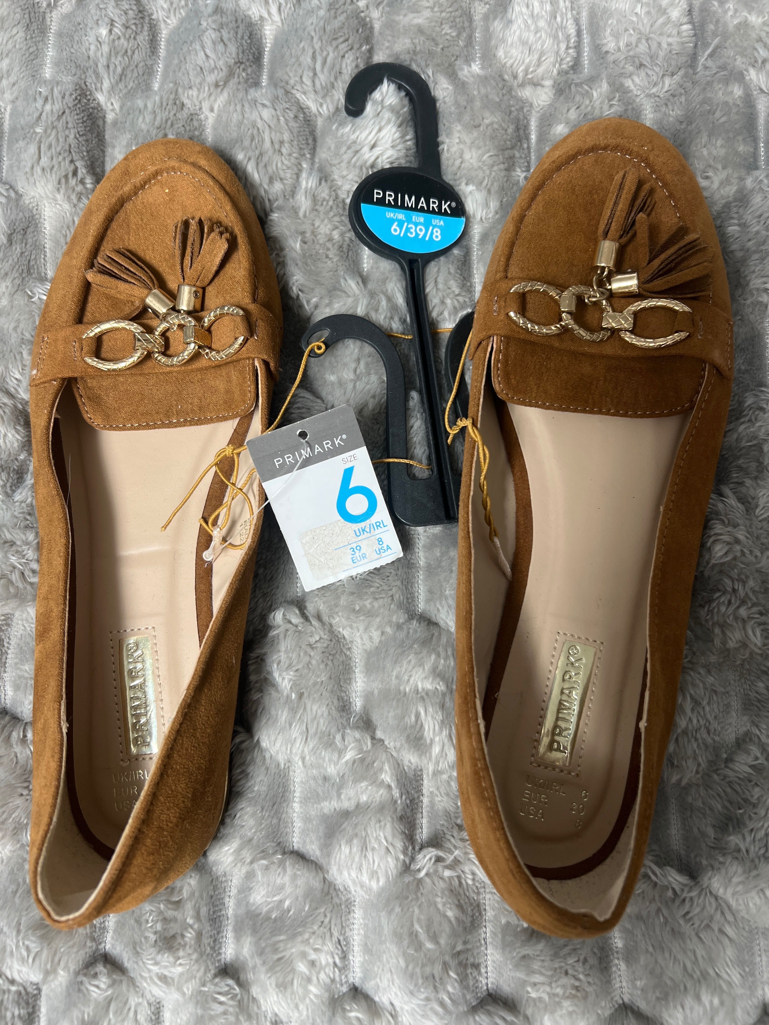 Туфлі лофери Primark під замш 39 р.