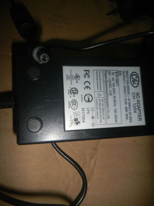 блок питания Chi-AC-ADAPTER- для LCD-Monitor CH-1204 12в 4а