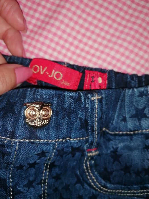 Calças ganga menina 24 meses