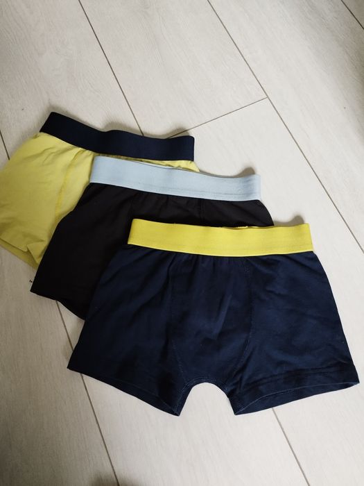 Majtki Bokserki chłopięce 3pary Kiki &Koko 122/128 6-7-8 lat