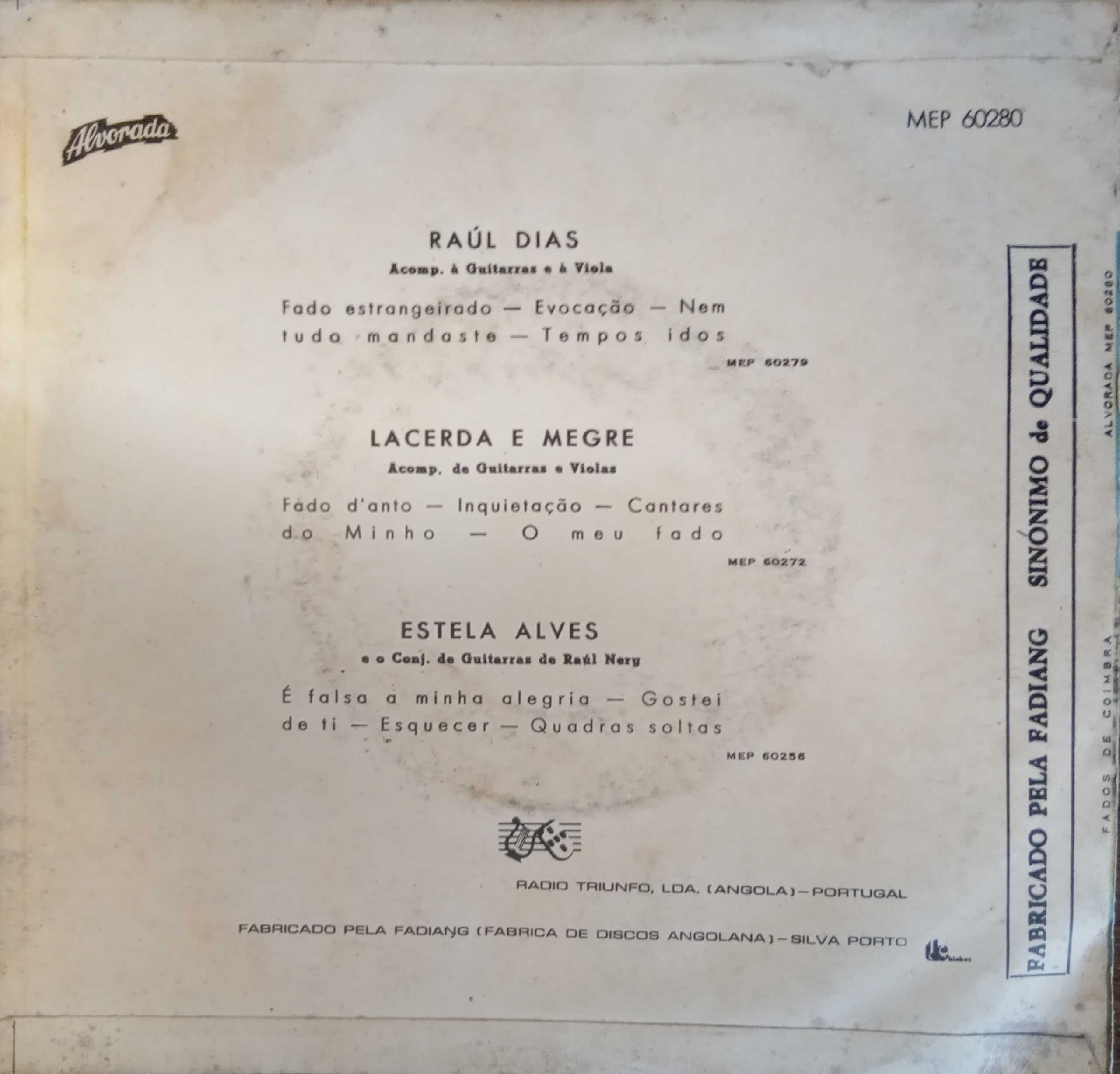 José Afonso	- - - - -		Coimbra	- - - - -	EP