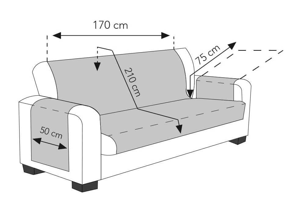 OPIS Martina Home narzutka na kanapę C.Sofa Diamond 3.P.XL Antracyt