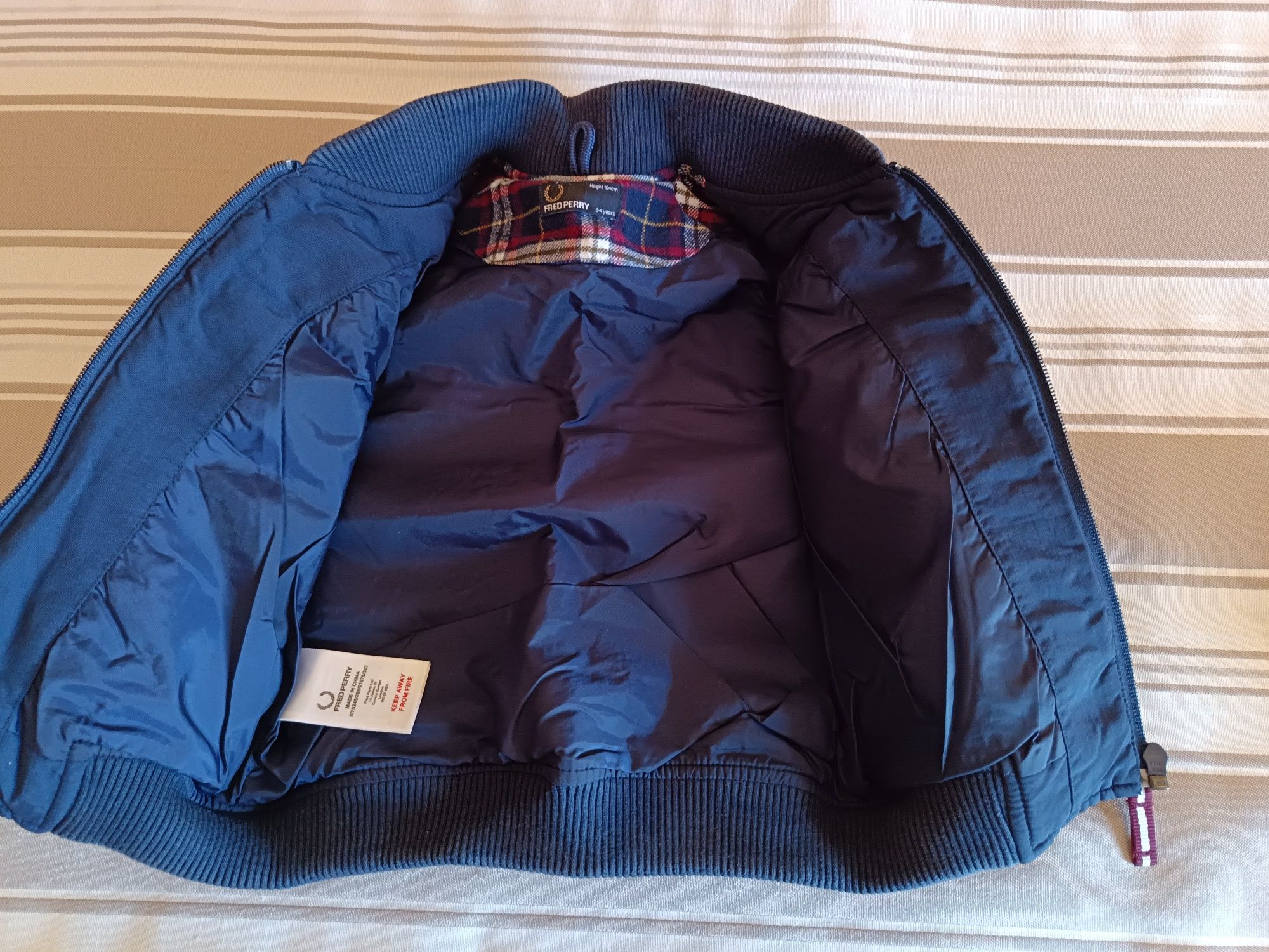 Colete Fred Perry 3-4anos