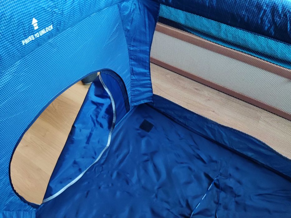 Cama de viagem HAUCK 3 em 1 (com estrado elevatório recém-nascido)
