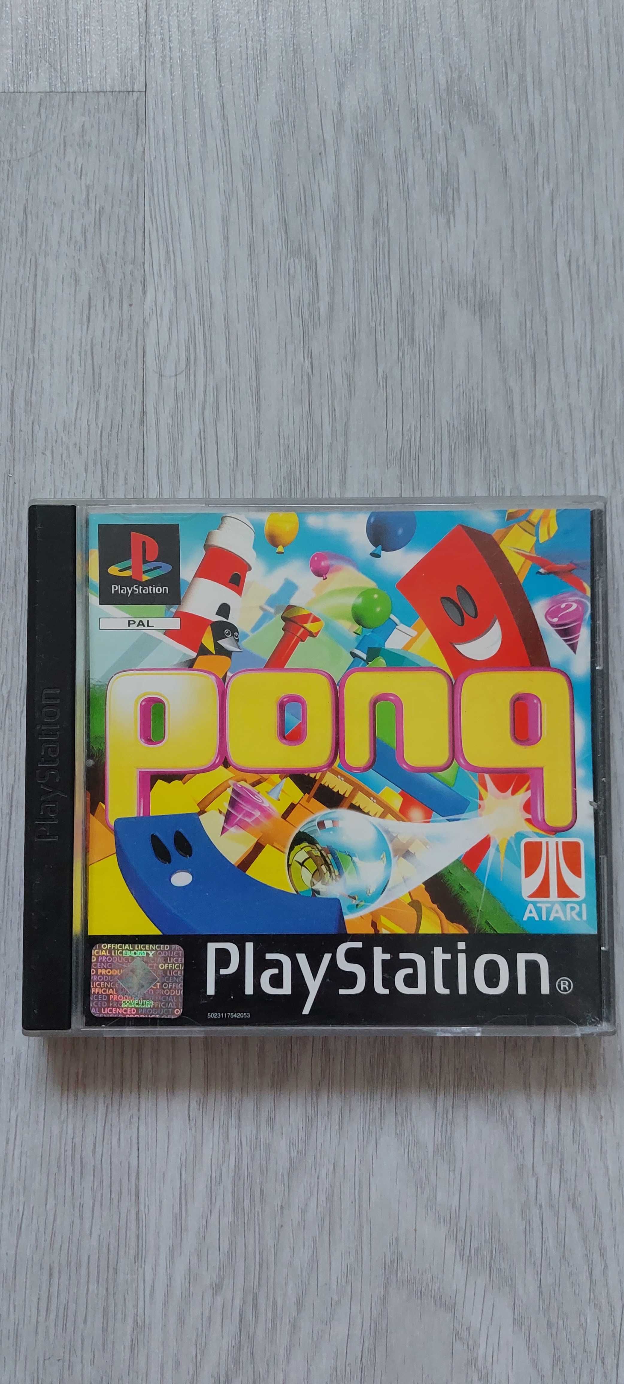 Gra Pong na ps1 ps2 ps3