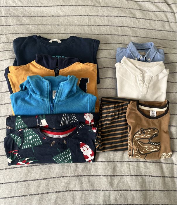 Zestaw ubranek chlopiecych 110 116 kukukid zara