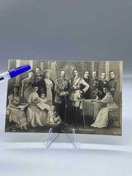 A0051 pocztówka original Kaiserfamilie około 1910