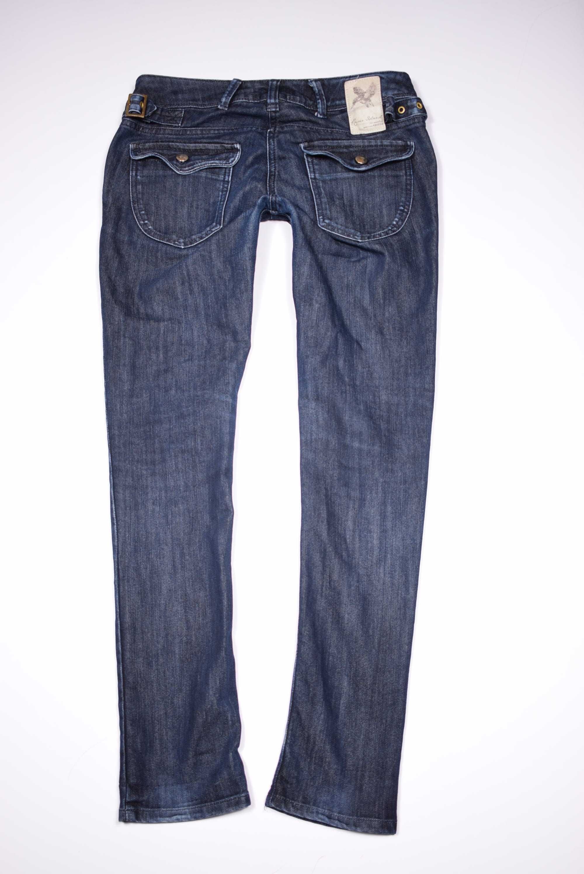 RIVER ISLAND JEANSY damskie rurki 36/38 Pas 78 J