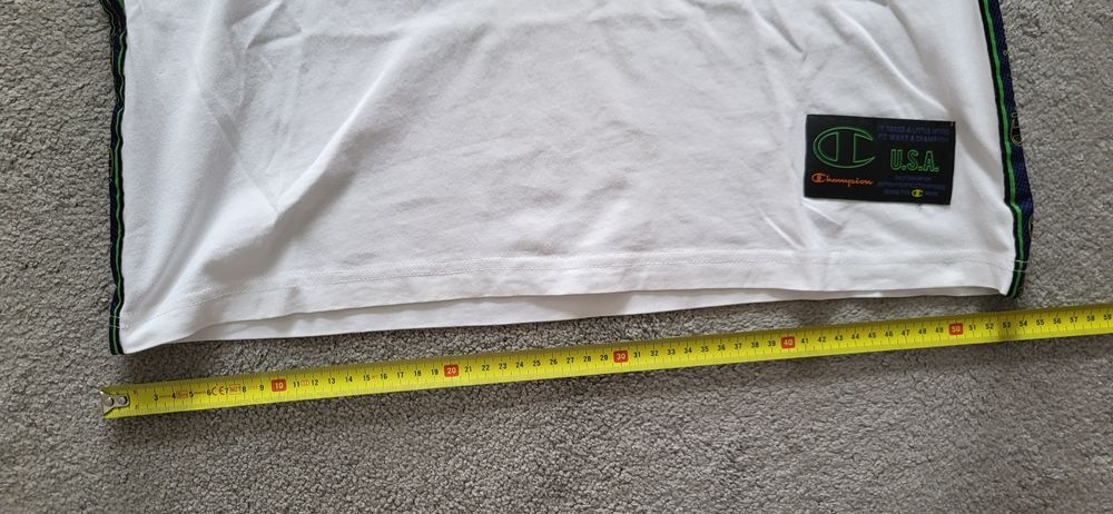 Bezrękawnik T-shirt biały Champion