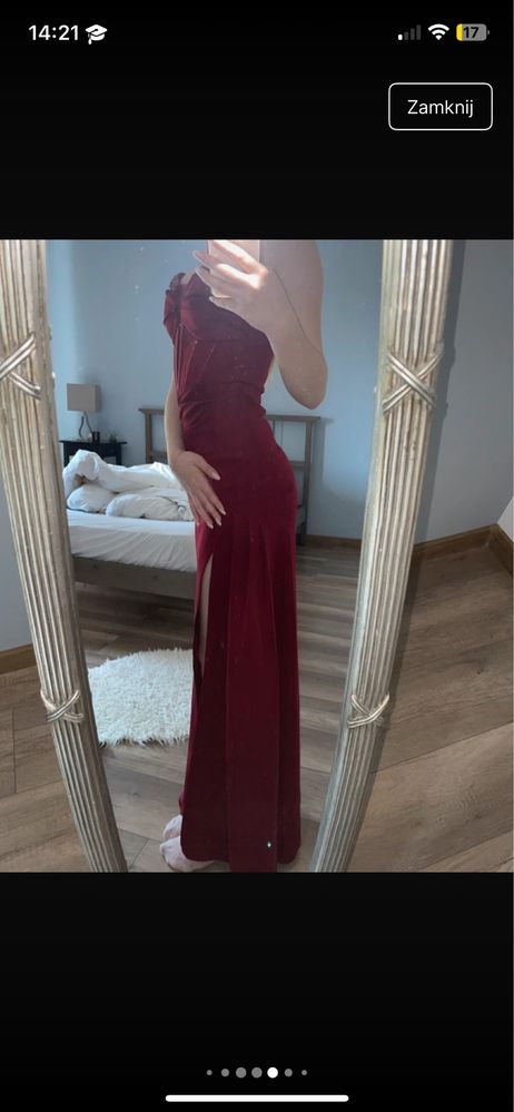 Sukienka elegancka wieczorowa