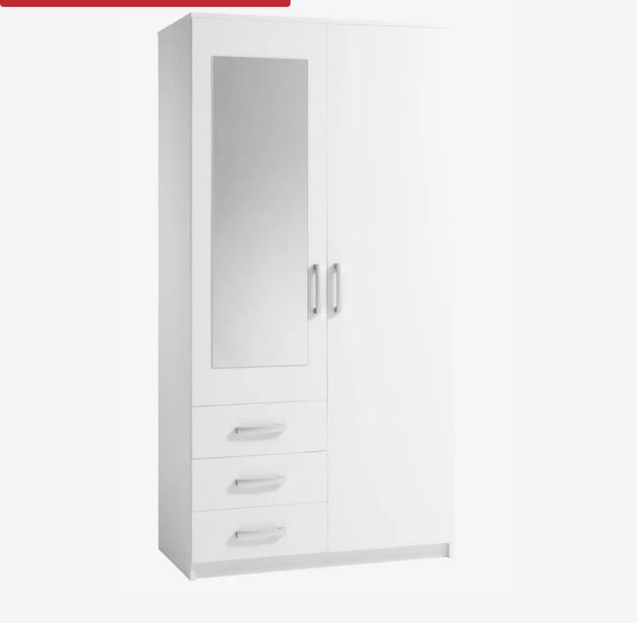 Roupeiro VELLERUP 101x200 combi branco