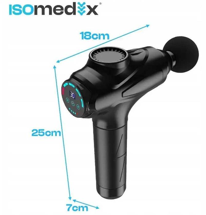 ISOMEDIX професійний перкусійний масажер пистолет масаж для тіла