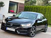 Honda Civic X 2017 Zarej w Polsce 2.0 BENZ+GAZ(LPG) Automat LED Kamera Zadbany!