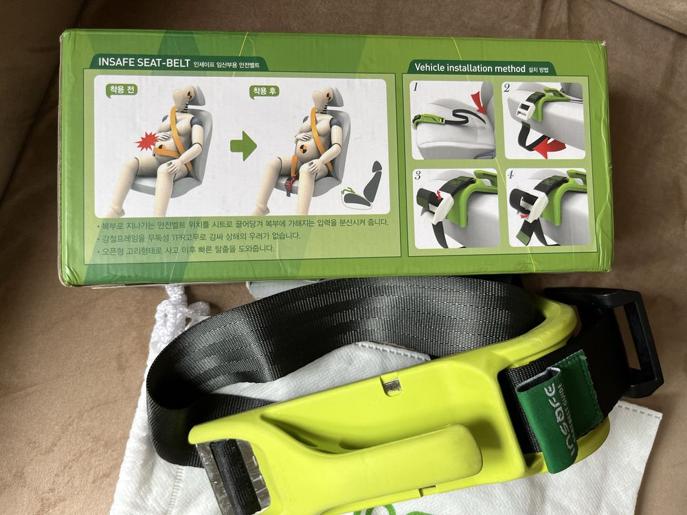 Adapter do pasów dla kobiet w ciąży