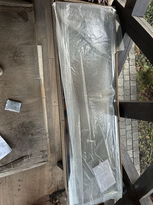 Скляна шторка-перегородка для ванни PMD Piramida Ambition 2 (80,5х140)