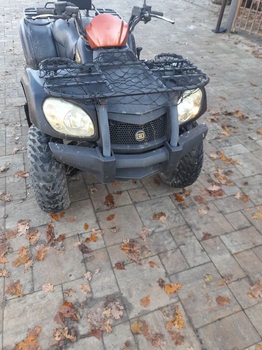 Cf moto 500 4x4 4x2 reduktor blokada