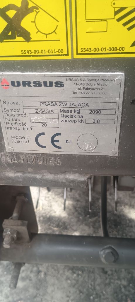 Prasa rolująca Z-543/A