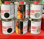 Жаростійка фарба для металевих поверхонь до +600 º Biodur High Heat