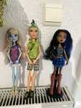 Zestaw 3 lalek monster high