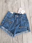 Spodenki jeans r. 122/128