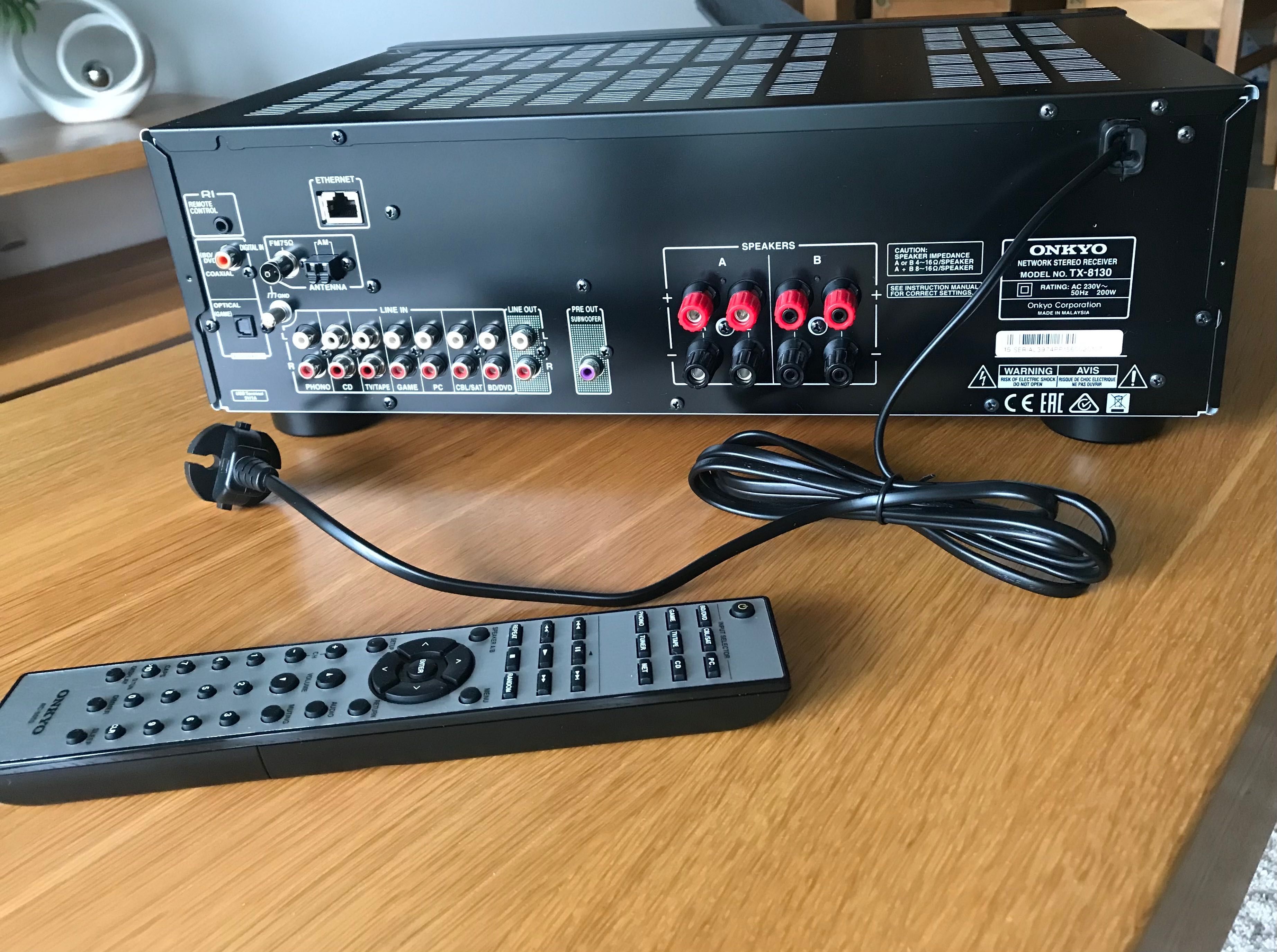 Amplituner Stereo ONKYO TX-8130/ stan idealny