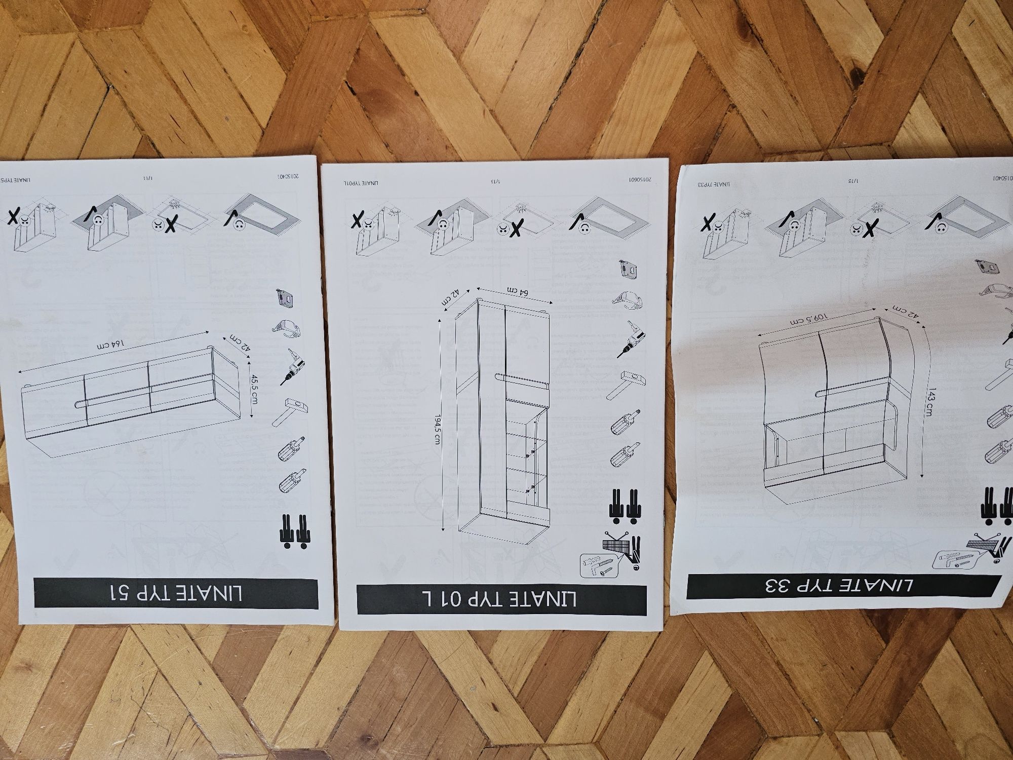 Meble do salonu, młodziezowe białe
