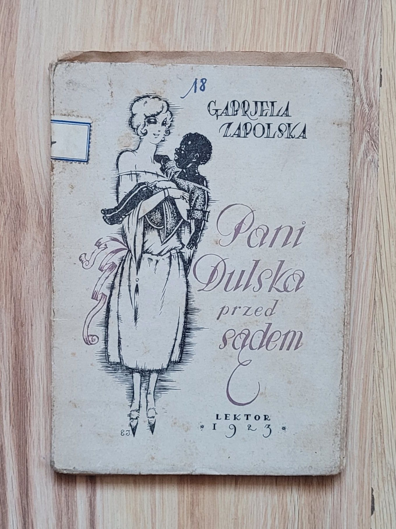 Gabriela Zapolska - Pani Dulska przed sądem, wydanie z 1923 roku