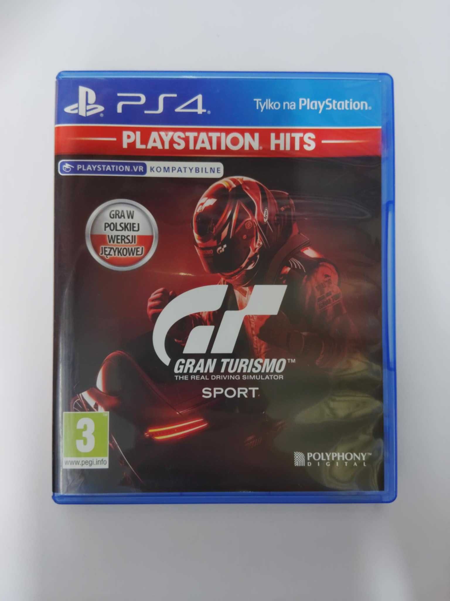 Gran Turismo Sport PS4 Polskie napisy są w grze