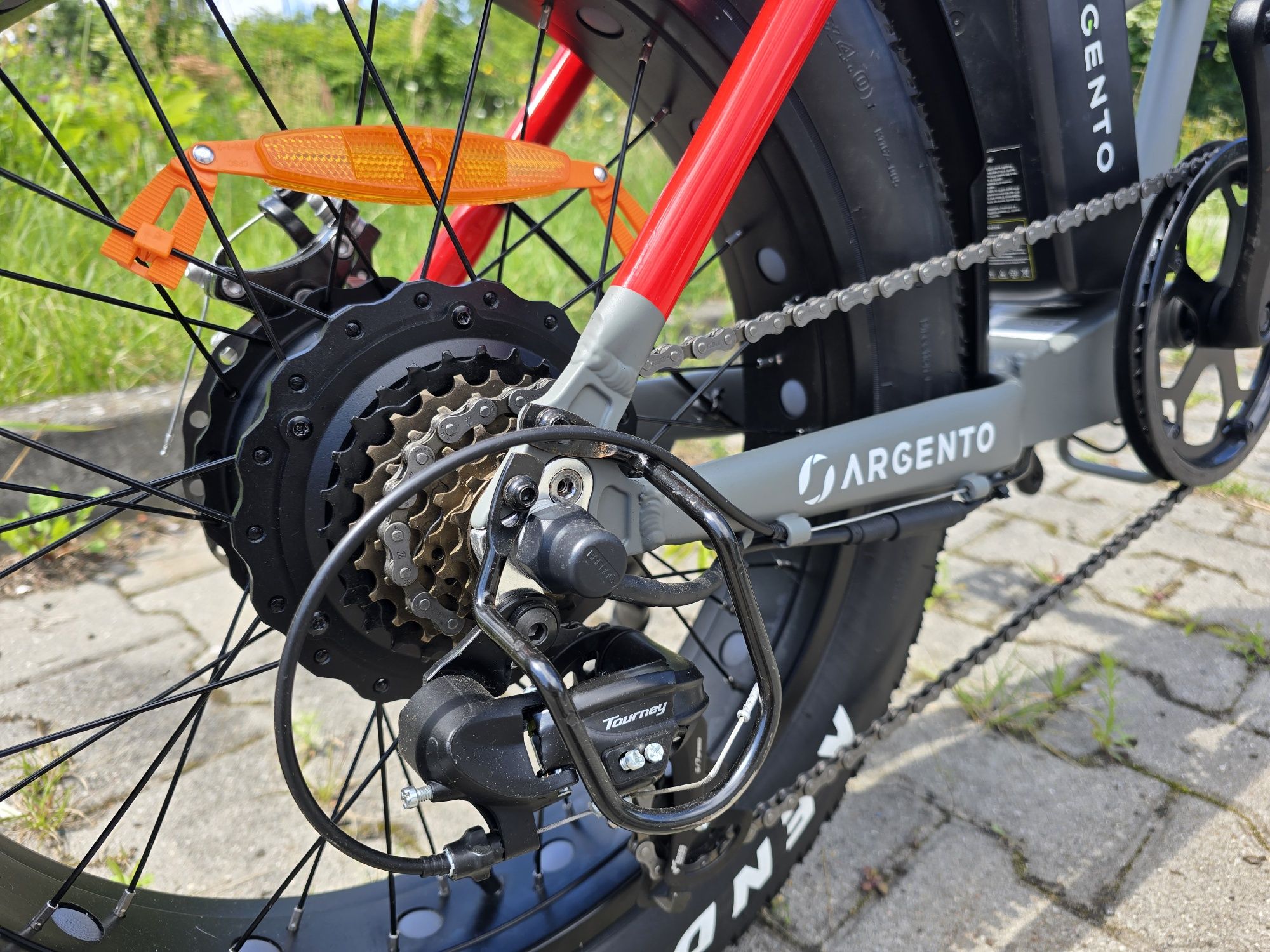Rower elektryczny Fatbike składak Argento Mini Max