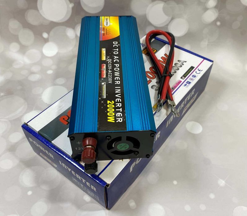 Інвертор перетворювач напруги 2000 Wat з 12 на 220