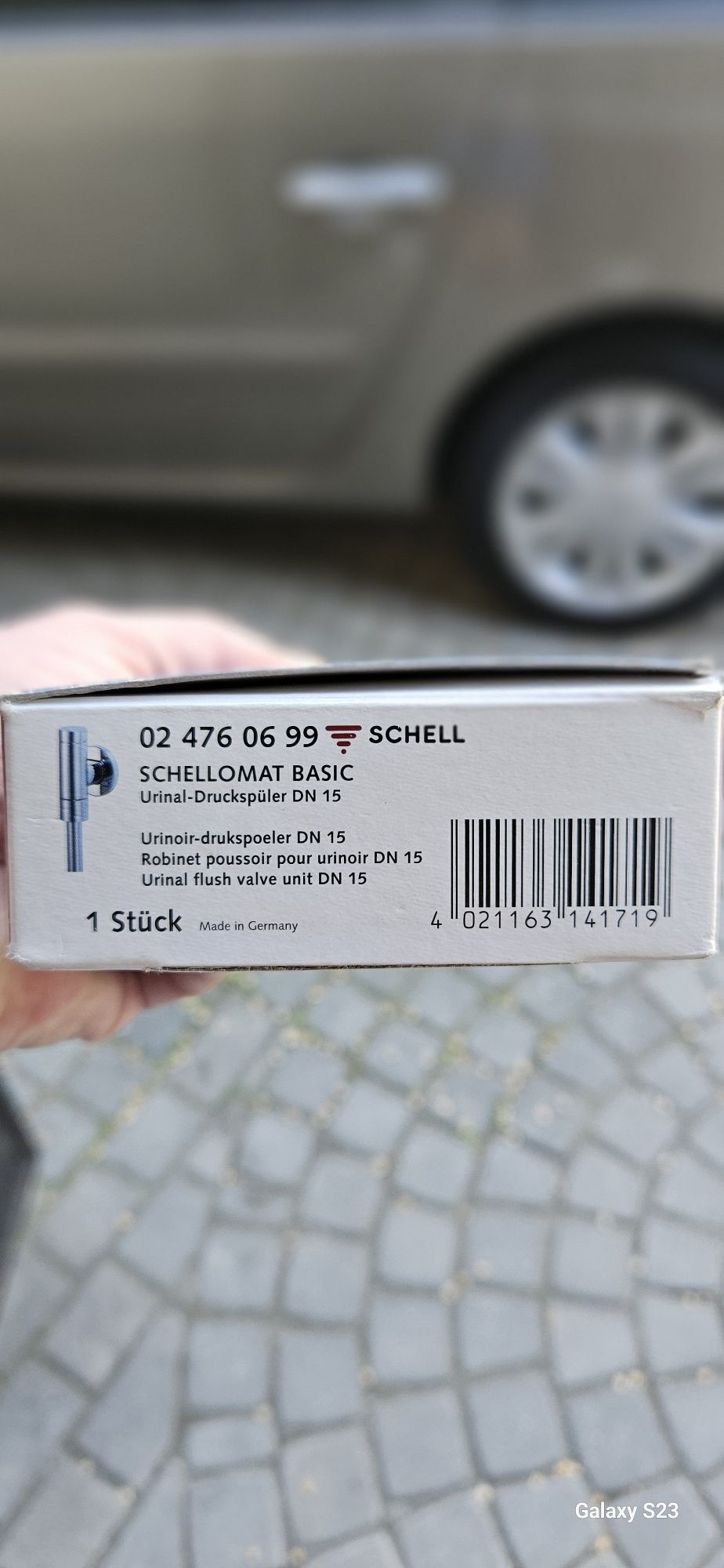 Spłuczka do pisuaru Schell