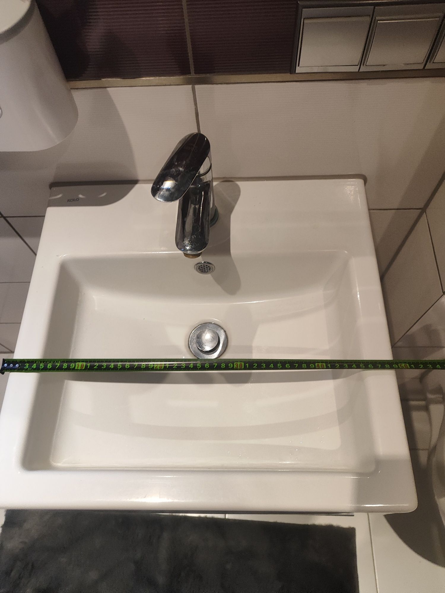 Szafka 45 cm z umywalką plus bateria