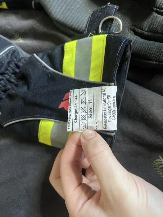 rękawice strażackie rosenbauer safe grip 3