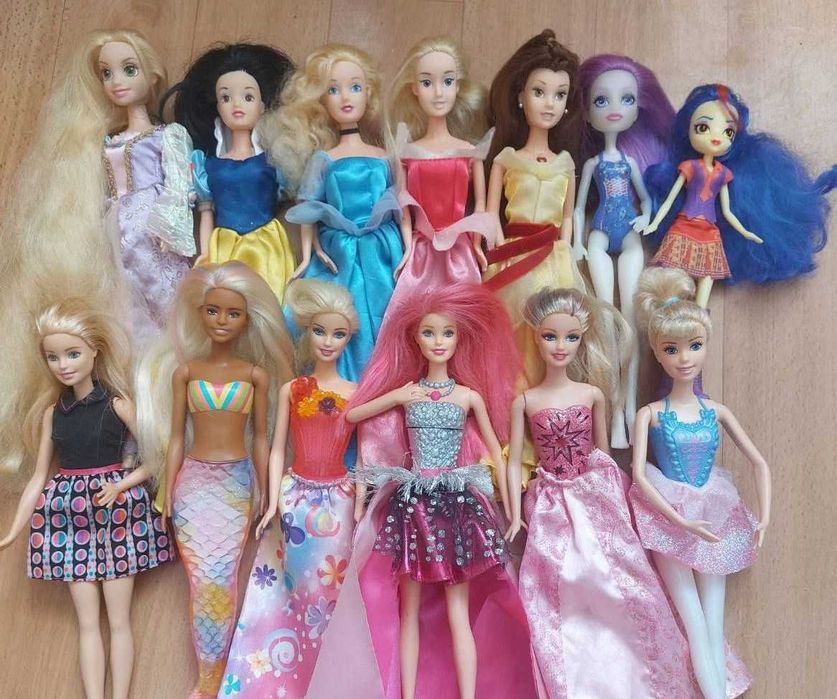 Ляльки Mattel, барбі, принцеси Disney, Монстер Хай, русалки, балерини