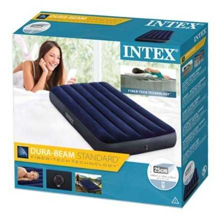 Односпальный надувной матрас INTEX