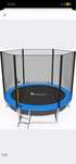 Trampolina z siatką 252 cm