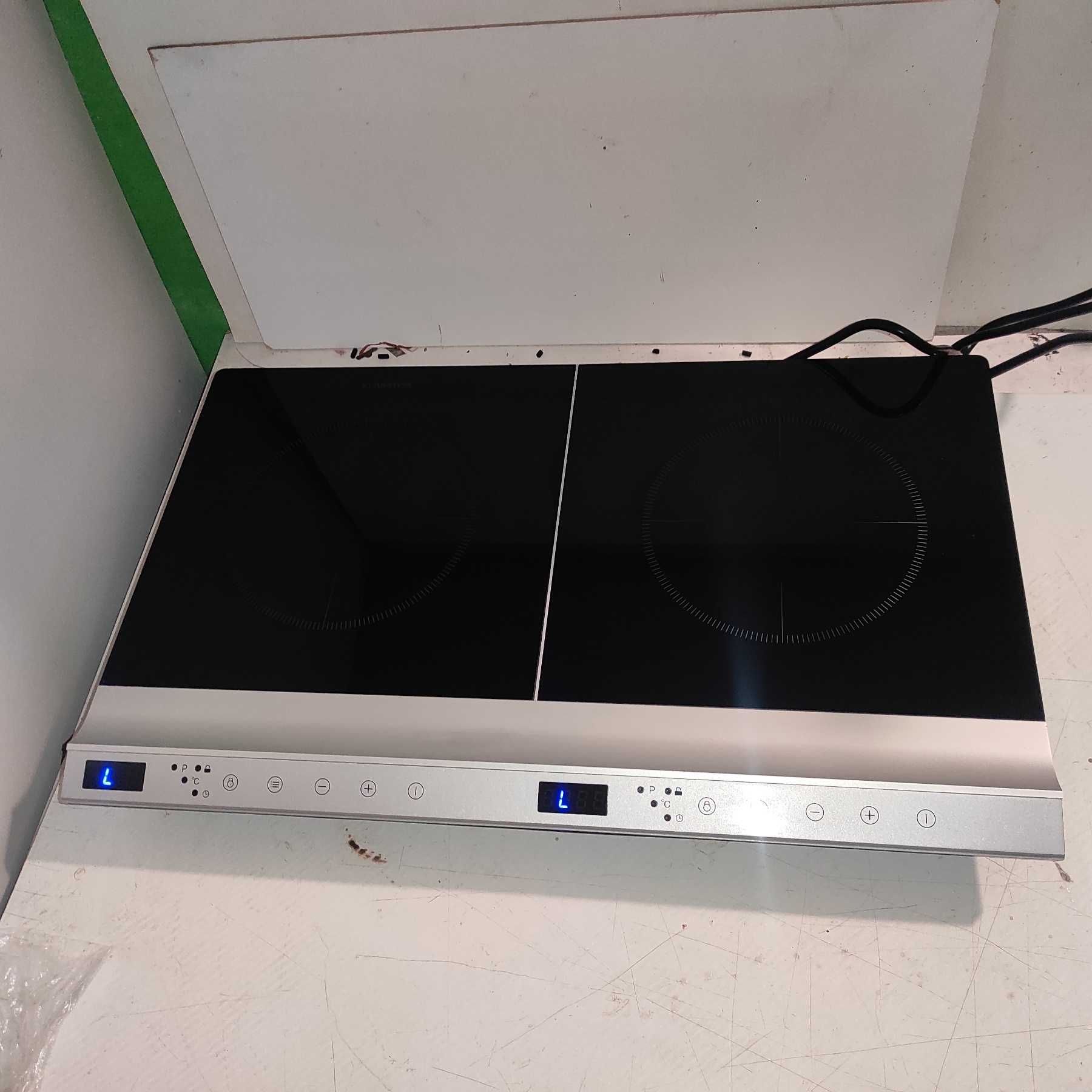 Індукційна 2-х конфорочна плита Klarstein Cucinata 3100W 10 рівнів пот