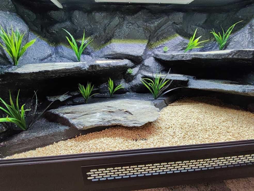 Terrarium pustynne nr535 120/60/60 dla agamy brodatej  NA ZAMÓWIENIE