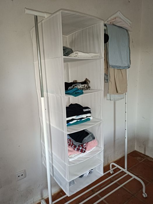 Organizador de roupa sem o cabide