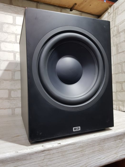 Активний сабвуфер HECO Music Style Sub 25, потужність 250 Вт, б/у