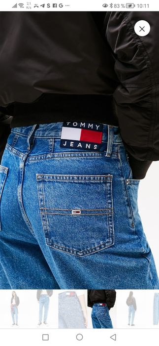 Джинсы Mom Tommy Hilfiger