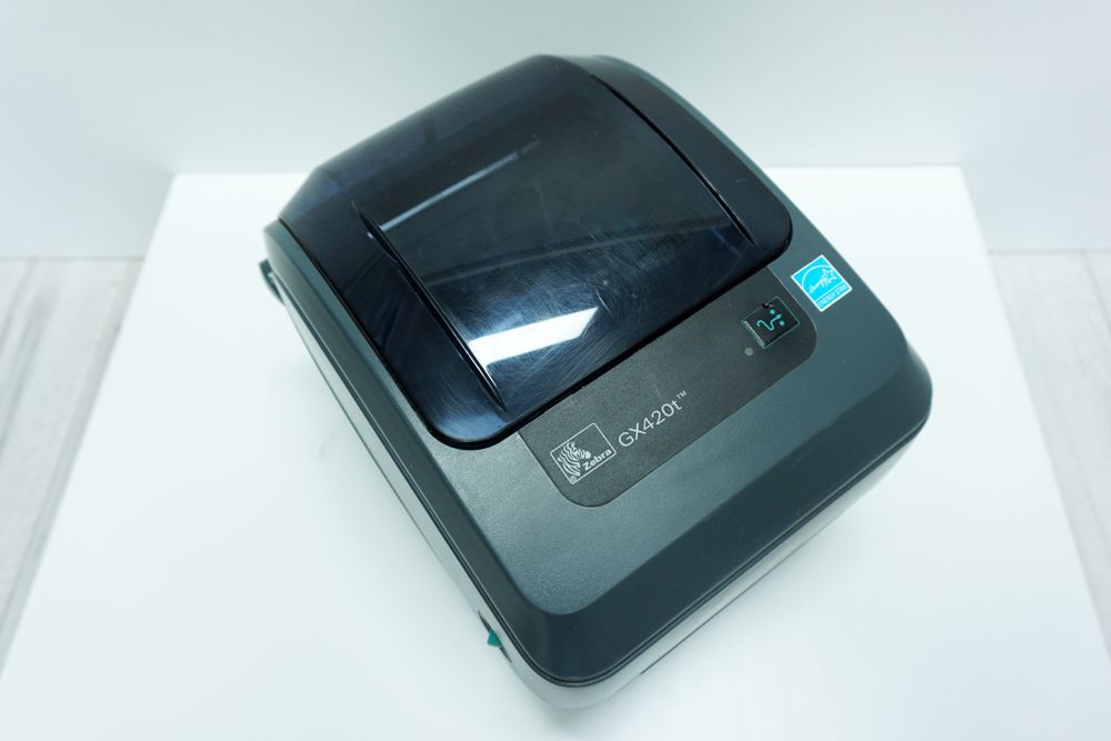 Zebra GX420t drukarka etykiet Sieć USB