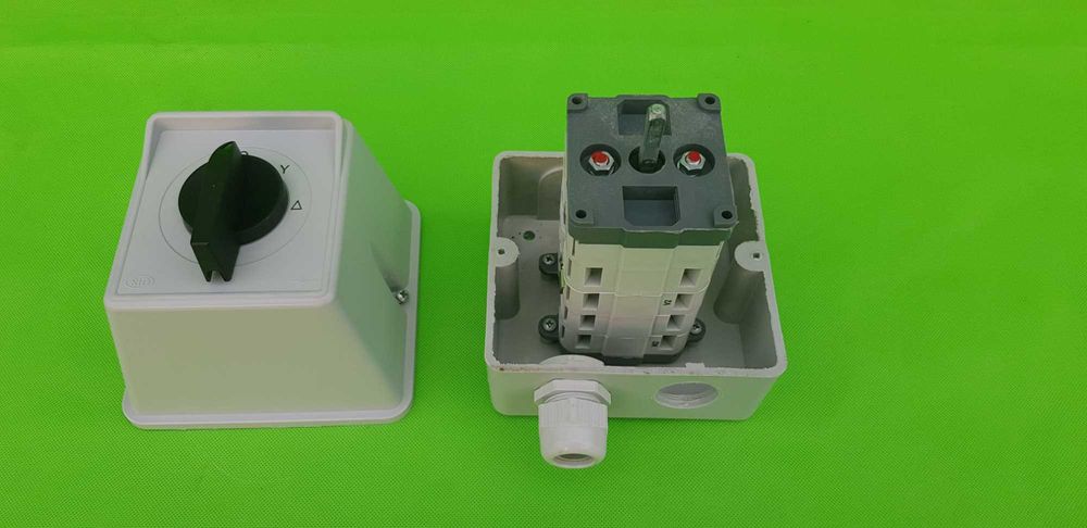 Przełącznik elektryczny trójfazowy gwiazda / trójkąt