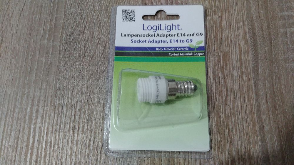 Adaptador E14 para G9 LogiLight ESL012